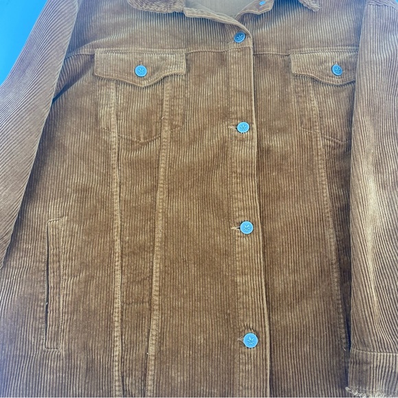 Chelsea DeBoer by Lily & Lottie Corduroy Camel Shacket - Picture 9 of 9